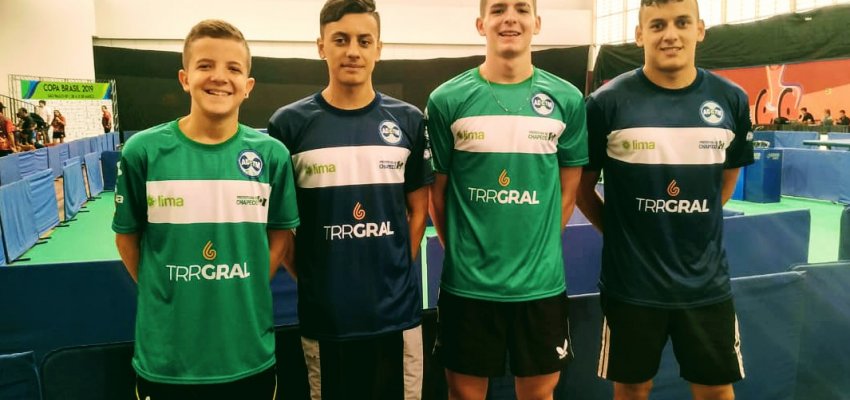 Chapecoenses participam da Copa Brasil de Tênis de Mesa