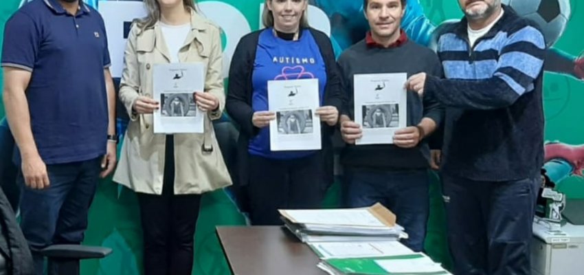 Presidente da Fundação de Esporte de Chapecó recebe diretoria da AMA