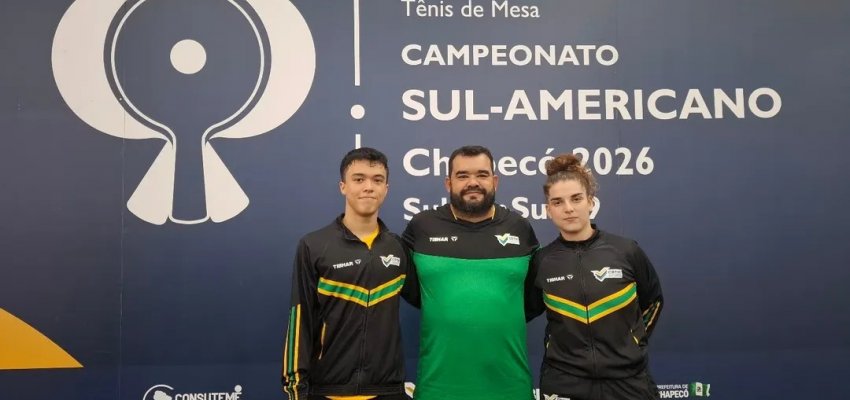 Atletas da Prefeitura de Chapec&oacute;/ADCTM s&atilde;o campe&otilde;es sul-americanos pelo Brasil