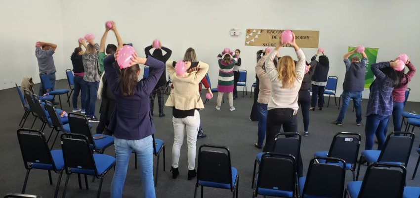 Sa&uacute;de realiza projeto �Cuidando de quem Cuida�