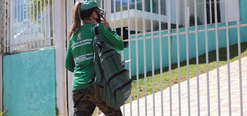 Mutir&atilde;o da dengue no distrito de Marechal Bormann