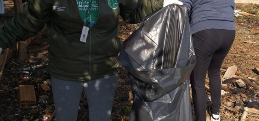 Mutirão da dengue elimina 1,3 mil depósitos de mosquito