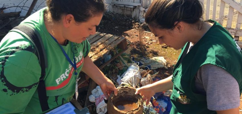 LIRAa aponta alto risco para uma epidemia 
