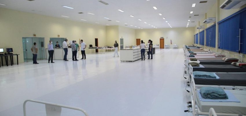Enfermaria 2 no Centro Covid é desativada, mas fica à disposição