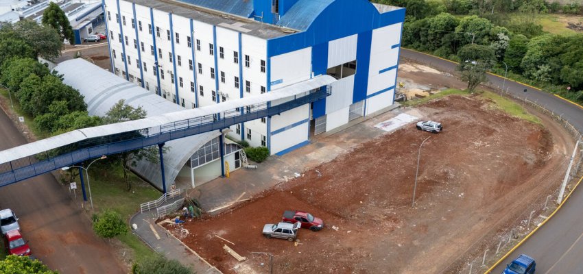 Obras da EBM C&iacute;vica de Inova&ccedil;&atilde;o e Tecnologia seguem em Chapec&oacute;