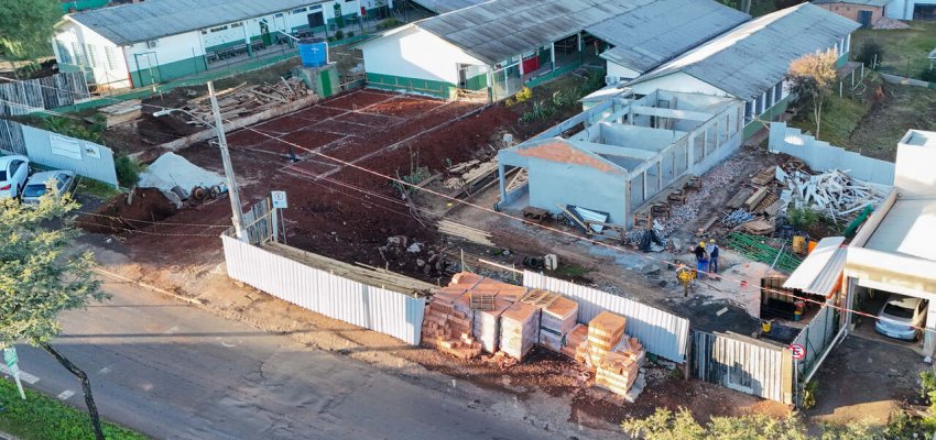 EBM Herbert de Souza passa por obras de amplia&ccedil;&atilde;o e reforma