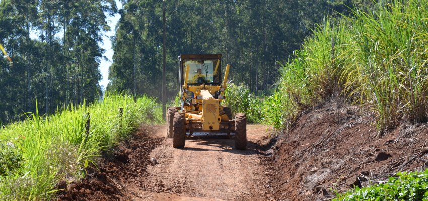 Melhorias nas estradas do interior. Confira o cronograma!