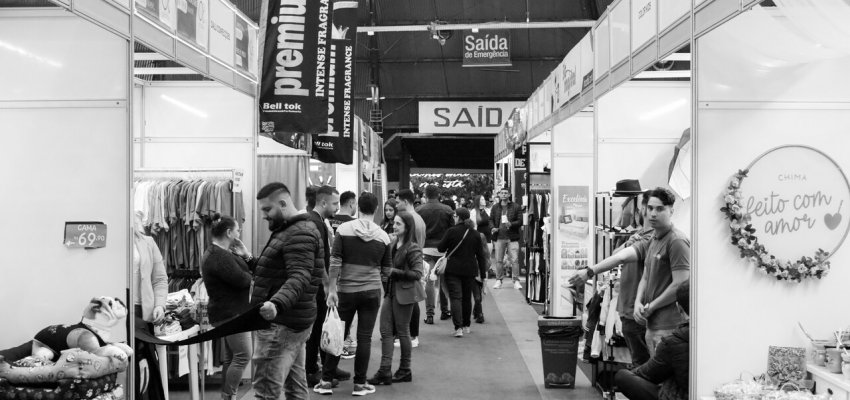 Comércio variado em pavilhão da Efapi