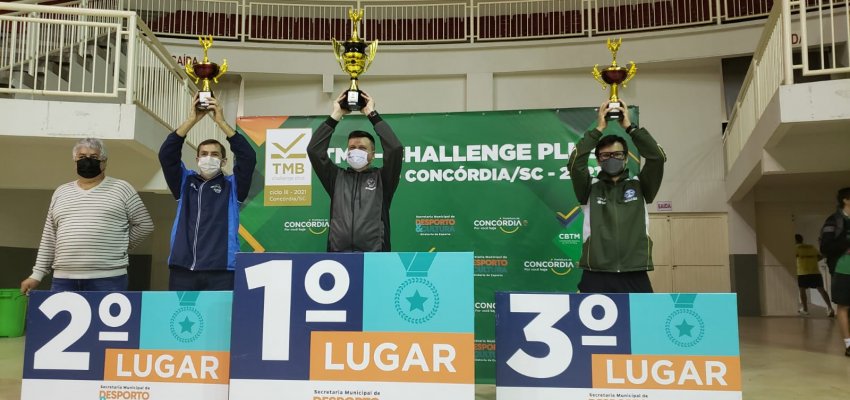 Tênis de Mesa de Chapecó fica em terceiro na Copa do Brasil