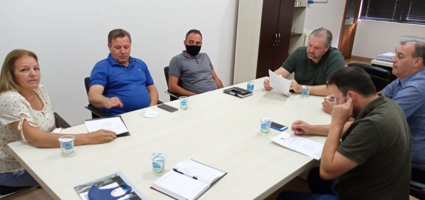 Administração de Chapecó faz reunião com Casan e Defesa Civil