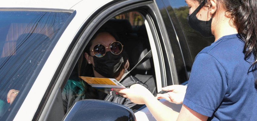 Escola municipal realiza a&ccedil;&atilde;o de conscientiza&ccedil;&atilde;o sobre o tr&acirc;nsito