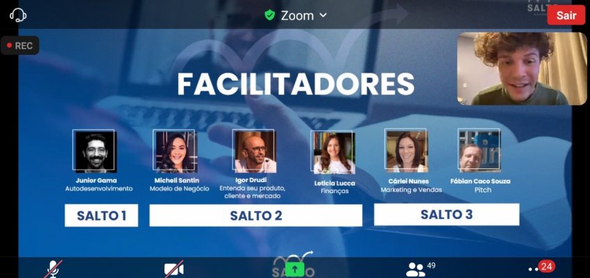 Entusiasmo marca aula inaugural do programa de aceleração de negócios em Chapecó