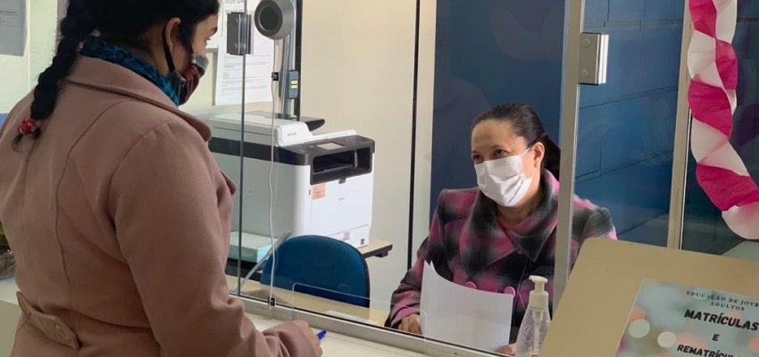 Educação abrirá matrículas para EJA na próxima semana