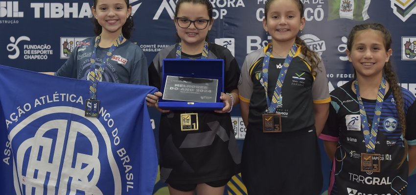 Prefeitura de Chapec&oacute;/ADCTM conquista mais tr&ecirc;s medalhas no Brasileiro de T&ecirc;nis de Mesa