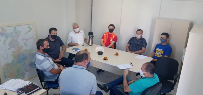 Reunião trata sobre a estiagem em Chapecó