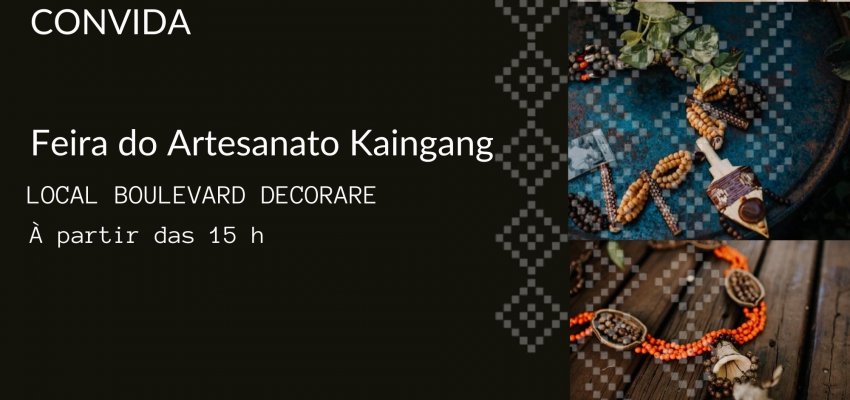 Feira do Artesanato Kaingang ocorre neste domingo na Decorare Chapec&oacute;