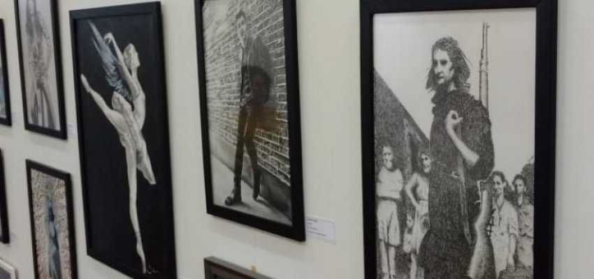 Exposi&ccedil;&atilde;o de Desenho e Pintura na Escola de Artes 