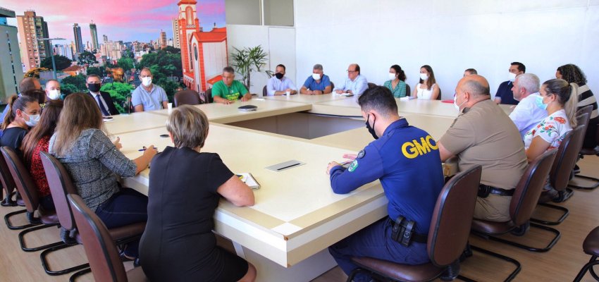 Administração reúne forças de segurança e MP para definir ações contra perturbação