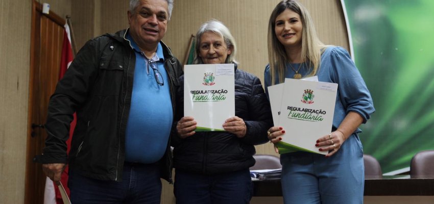 Habita&ccedil;&atilde;o regulariza mais dois loteamentos em Chapec&oacute;