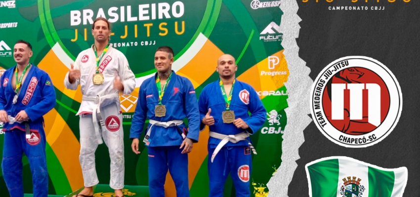 Jiu-Jitsu de Chapec&oacute; conquista mais uma medalha no Campeonato Brasileiro