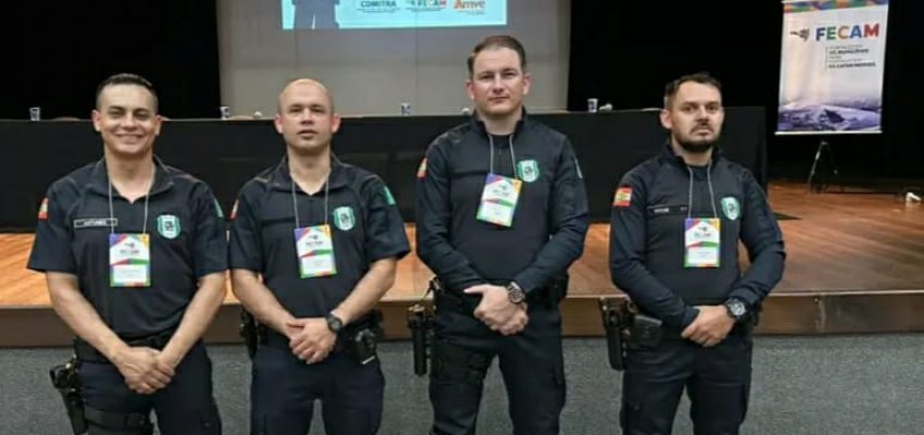 Guarda Municipal participa de curso estadual de tr&acirc;nsito