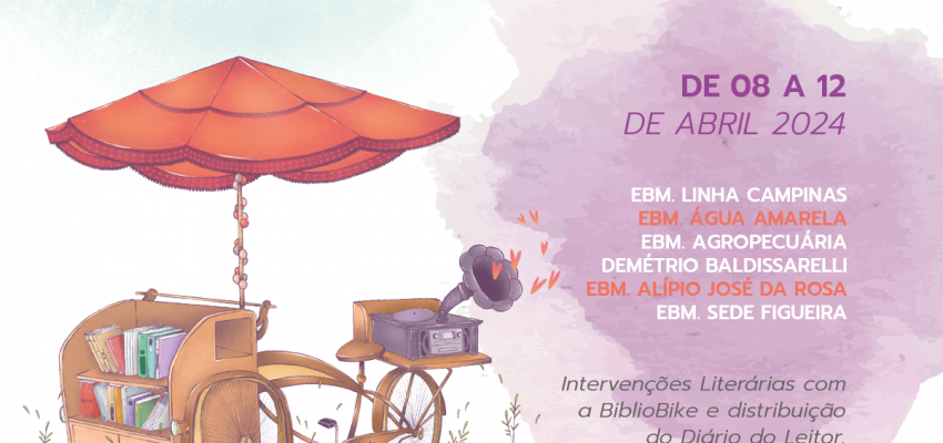 Escolas do Campo de Chapecó receberão intervenções da BiblioBike