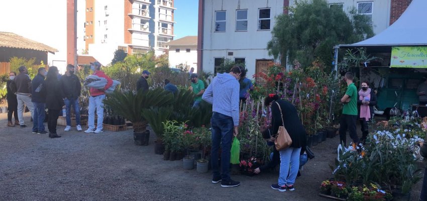 Mais de sete mil pessoas passaram pela Feira de Mudas Frut&iacute;feras, Flores e Produtos Coloniais