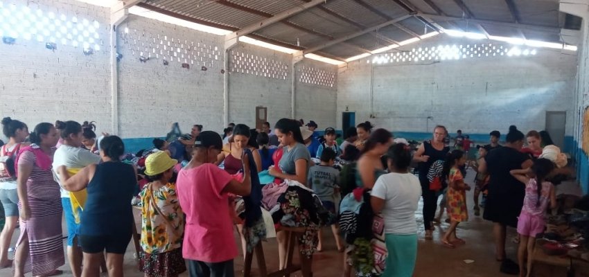 Mais de 3,5 mil famílias foram atendidas pela Central de Doações em 2022