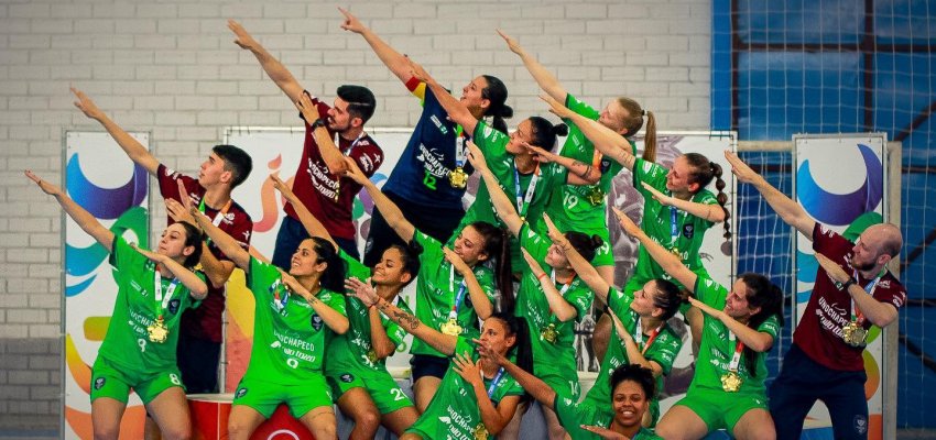 Chapecó é a terceira força do esporte amador de SC