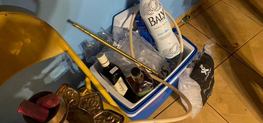 Guarda Municipal encerra festa junina com aproximadamente 40 pessoas