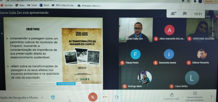 Professores municipais de História e Geografia realizam capacitação