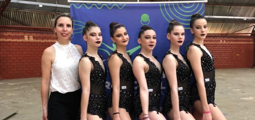 Ginástica Rítmica de Chapecó fica em quarto lugar na Região Sul