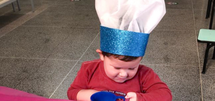 Alunos de CEIM aprendem nutrição brincando