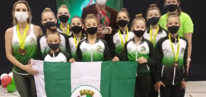 Ginástica Rítmica de Chapecó fica em terceiro na Olesc