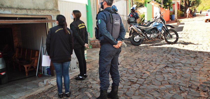 Guarda Municipal e Vigilância monitoram positivados na operação Lockdown Inverso