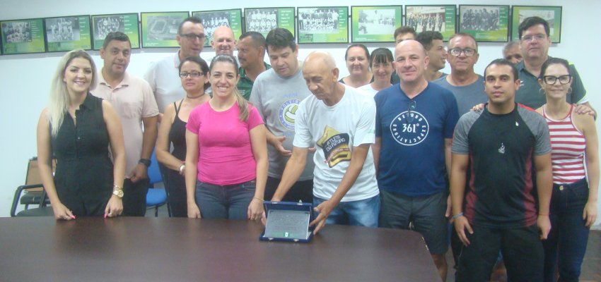 Servidor homenageado na SEJEL