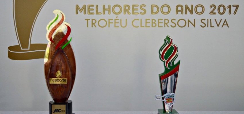Trof&eacute;u Cleberson Silva premia os melhores desportistas chapecoenses de 2018