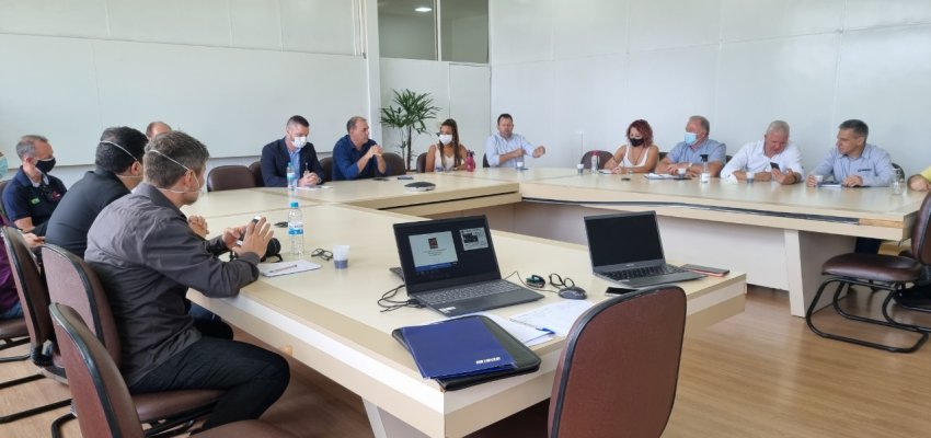 IBGE realiza reunião de planejamento na Prefeitura de Chapecó