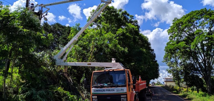 Cronograma semanal de ações de infraestrutura nos Bairros, Escolas e Interior do Município