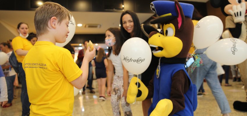 Prefeitura realiza a&ccedil;&atilde;o de inclus&atilde;o em parceria com o shopping