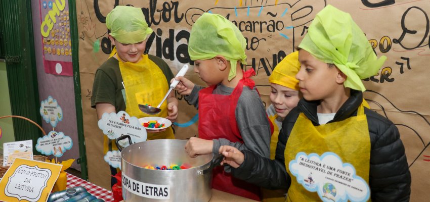 Projeto �Restaurante Liter&aacute;rio� auxilia na Alfabetiza&ccedil;&atilde;o