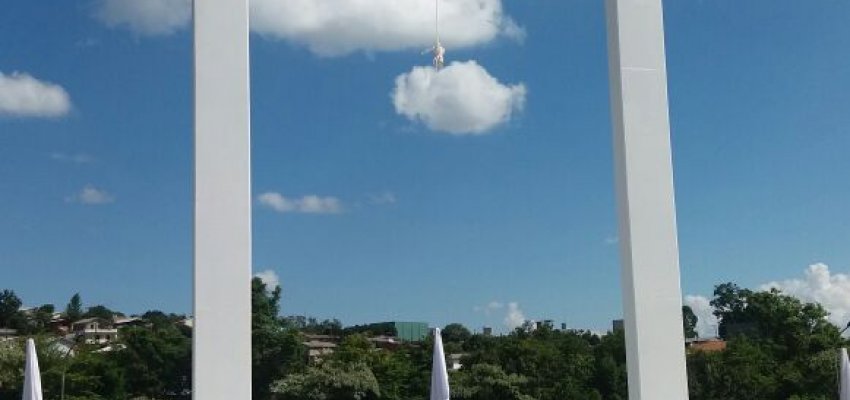 Inaugura&ccedil;&atilde;o do Marco da Paz