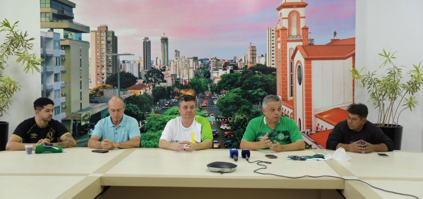 Prefeitura de Chapecó lança mobilização para a abertura dos JASC e jogo da Chapecoense