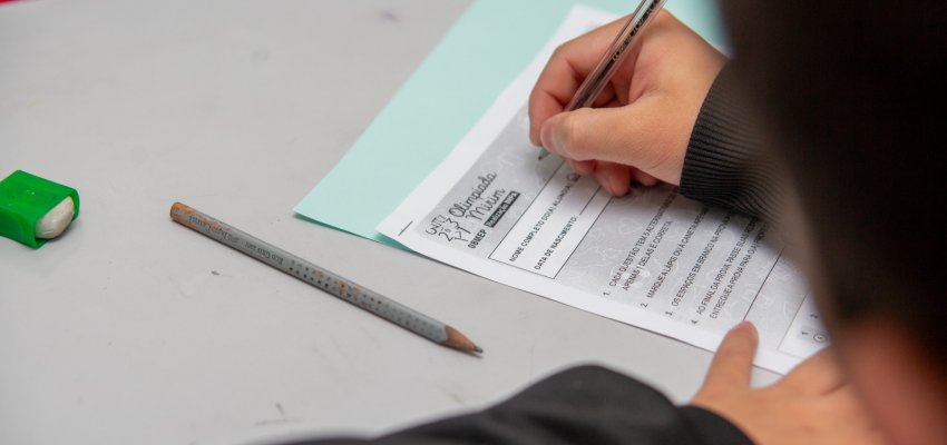 Estudantes participam da 2ª Fase da OBMEP Mirim