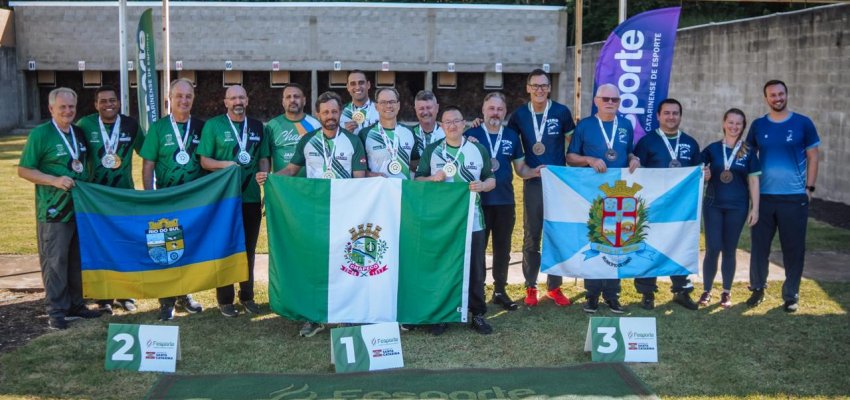 Segundo troféu de Chapecó no JASC veio no Tiro Armas Curtas