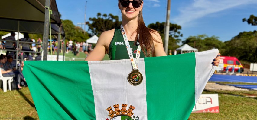 HISTÓRIAS DOS JASC Daniele Campigotto é a mulher mais rápida de Santa Catarina