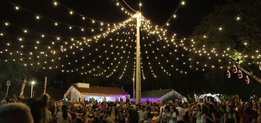 Inaugurada decoração e iluminação do Ecoparque