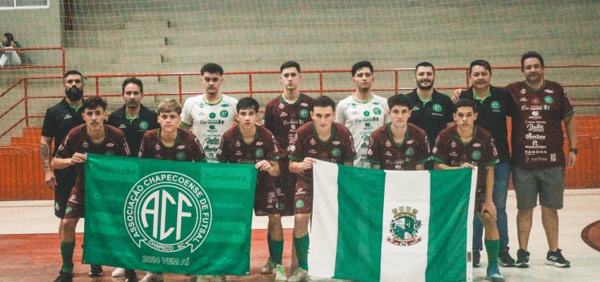 Prefeitura de Chapec&oacute;/Chapecoense Futsal/Unoesc aplica a maior goleada na Liga Catarinense Sub-18