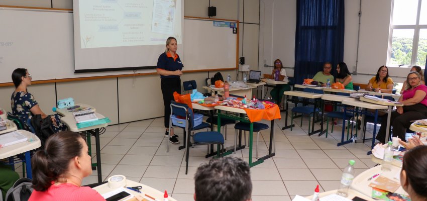 Professores da Rede Municipal participam de formação