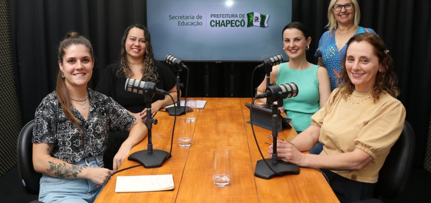 Secretaria de Educação realiza Podcast sobre adaptação e acolhimento na Educação Infantil